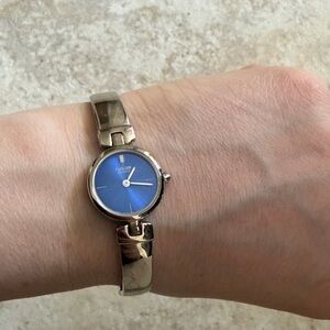 Citizen Silver and Blue Women's Watch